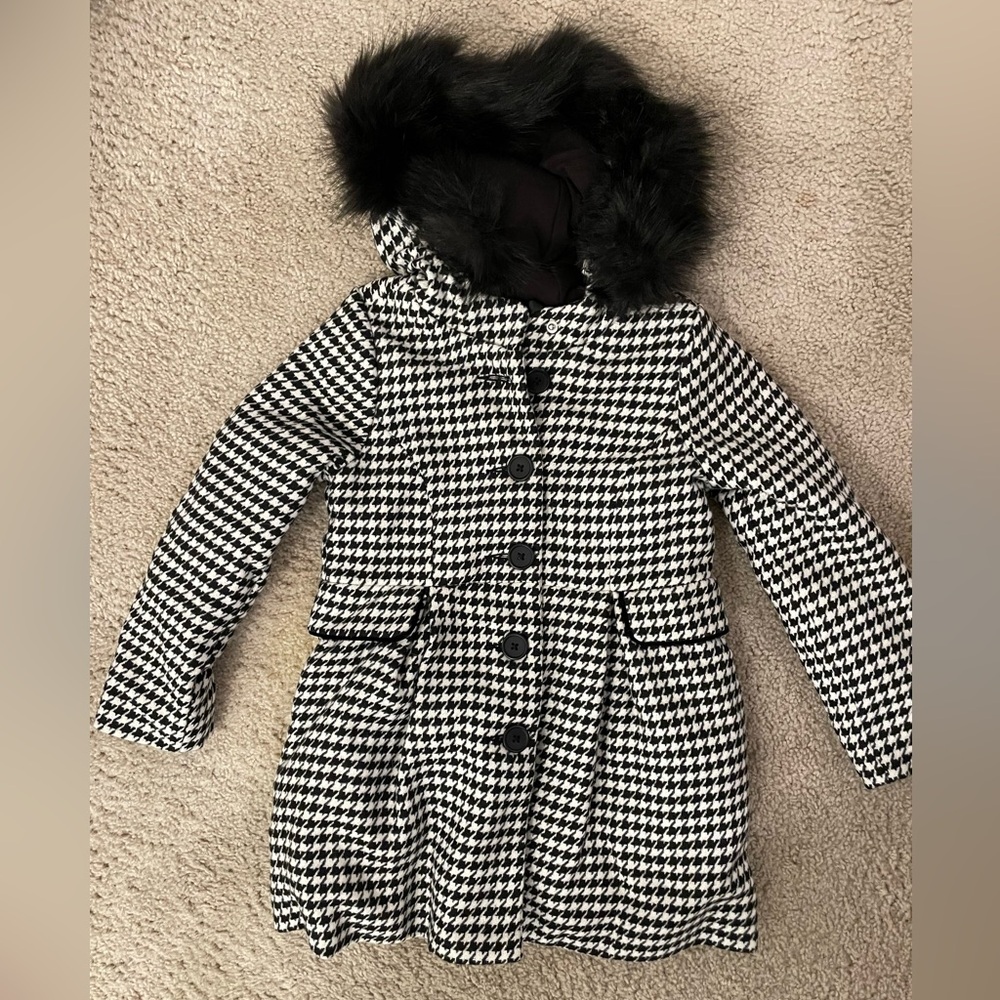 NWT Cat & Jack Plaid Girls XS Jacket